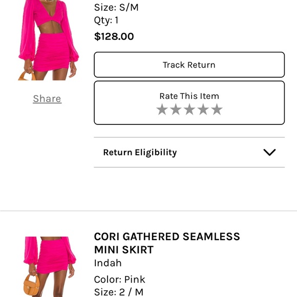 Indah Set in Hot Pink - Picture 4 of 4